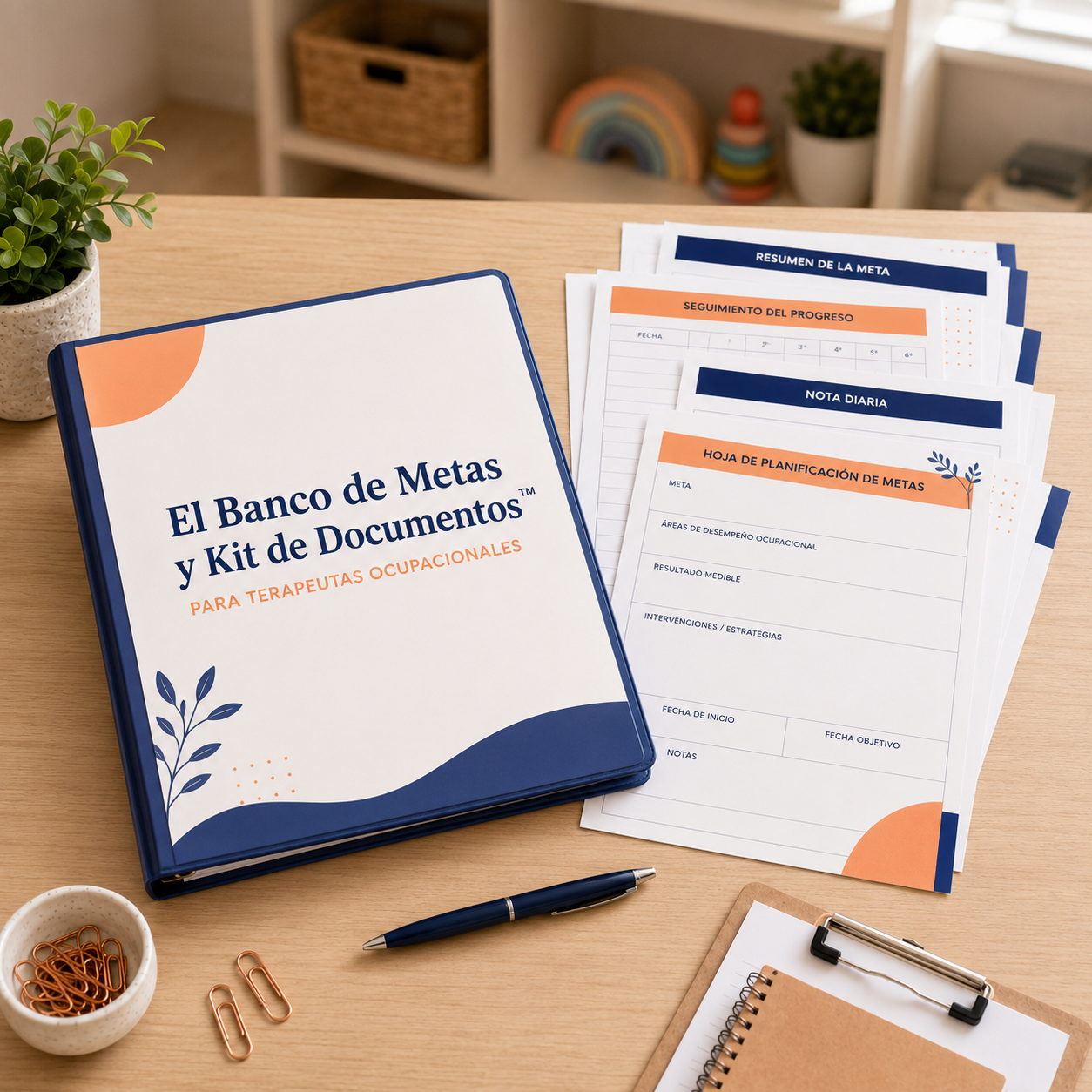 El kit de documentos y banco de objetivos de terapia ocupacional™