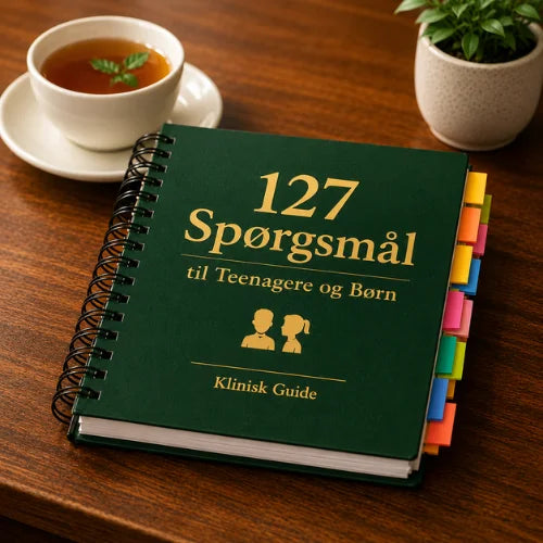 127 spørgsmål til teenagere og børn — Et professionelt sprog tilpasset alderen