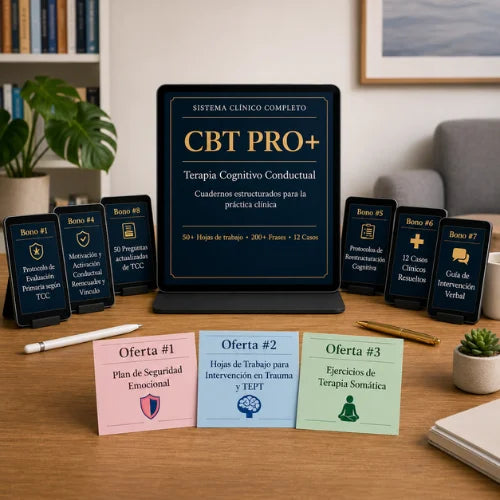 CBT PRO+– Protocolos de Sesión Estructurados para Profesionales