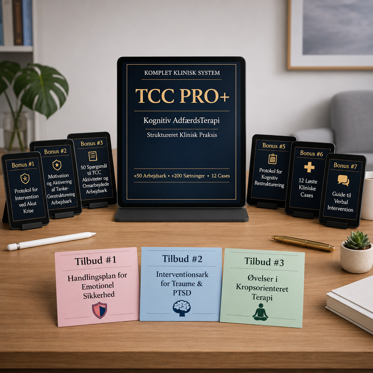 CBT PRO+™ – Strukturerede sessionsprotokoller til behandlere