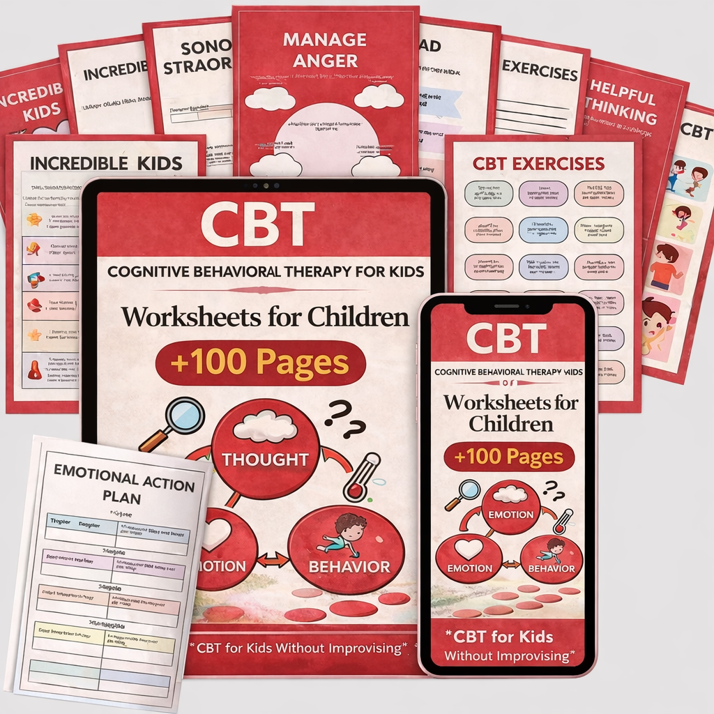 CBT KIDS™ – Рабочие листы для детей