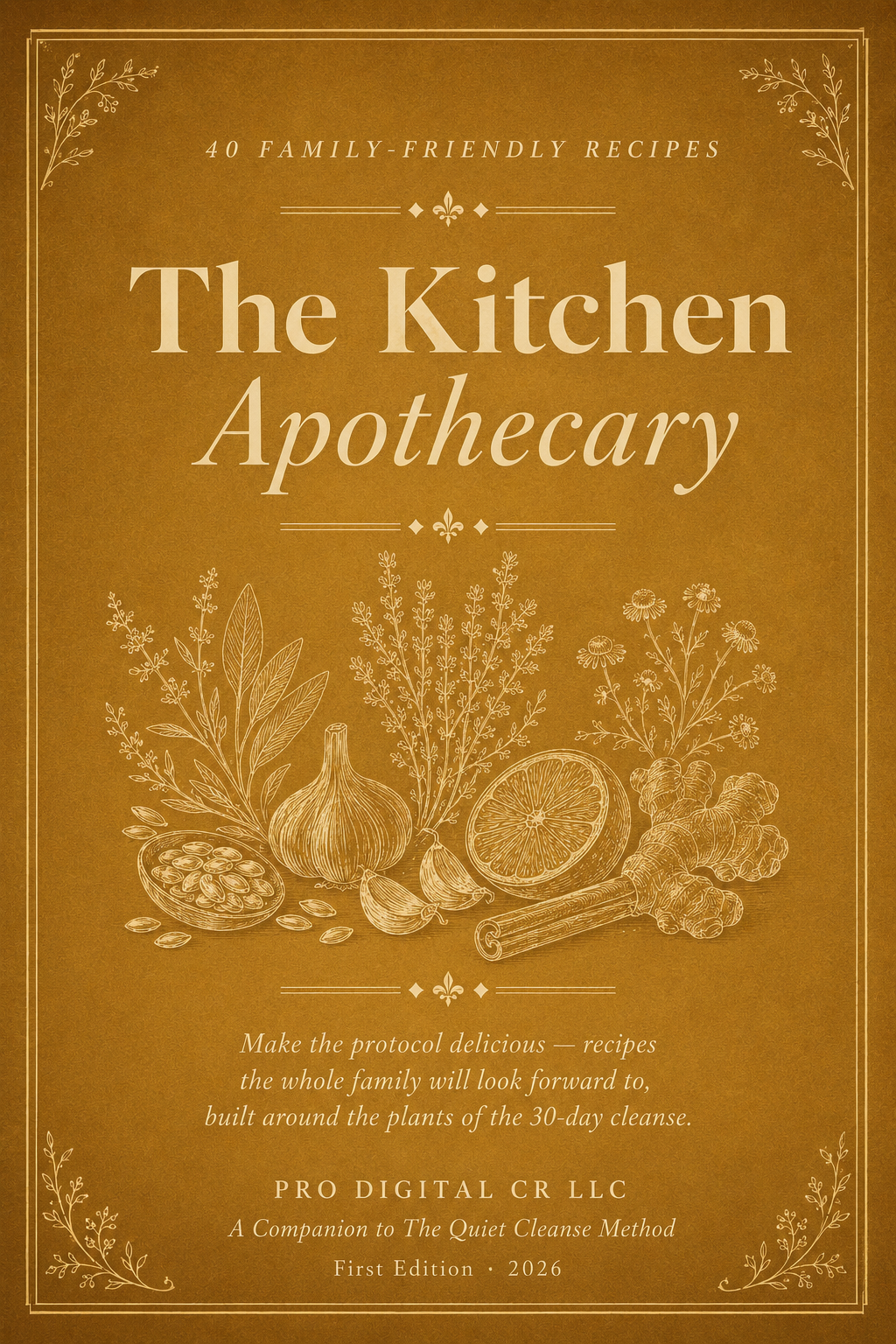 The Kitchen Apothecary™ — 40 Family-Friendly Recipes for the Protocol
