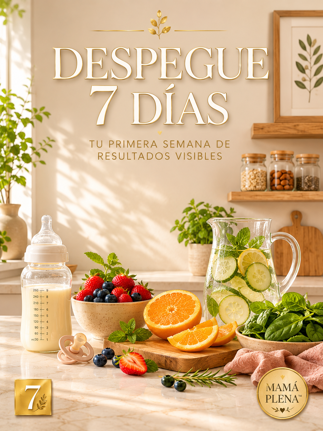 Despegue 7 Días Mamá Plena™ | Tu Primera Semana de Resultados Visibles