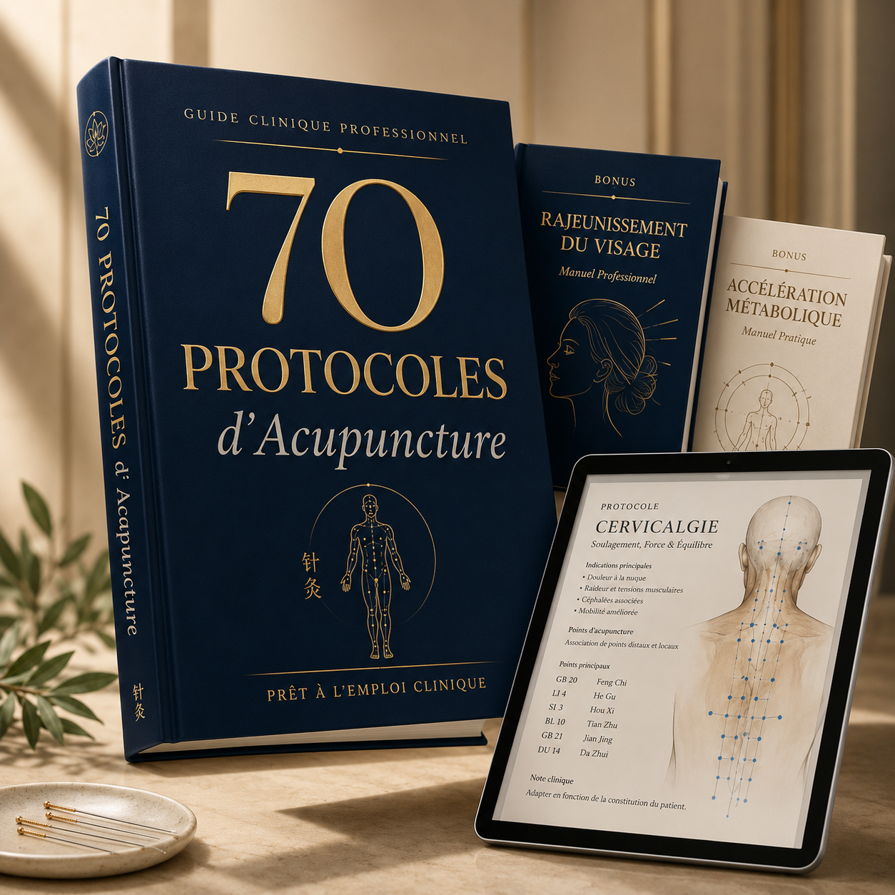 70 PROTOCOLES D’ACUPUNCTURE™ · Pack Clinique Complet | FR