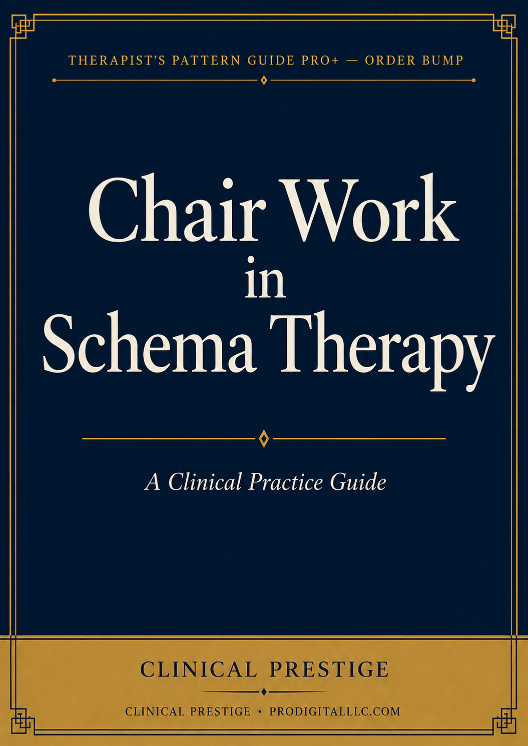 Chair Work in Schema Therapy — A Clinical Practice Guide